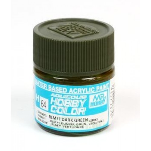 Mr Hobby Aqueous color H-064 RLM 71 Dark Green